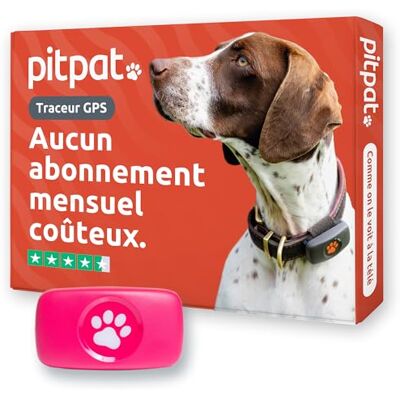 PitPat GPS-tracker voor honden, alle rassen, kan aan de halsband worden 100% waterdicht, alle halsbanden, alle rassen, zonder abonnement, onbeperkt bereik, intelligente activiteitentracking PitPat GPS-tracker voor honden, alle rassen, kan aan de halsband worden 100% waterdicht, alle halsbanden, alle rassen, zonder abonnement, onbeperkt bereik, intelligente activiteitentracking