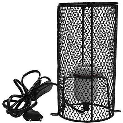Zerodis Verwarmingslamp E27 3-in-1 keramiek voor huisdieren, verwarmingshouder, infrarood verwarmingslamp, reptielenverwarmingslamp met hittebescherming, voor Zerodis Verwarmingslamp E27 3-in-1 keramiek voor huisdieren, verwarmingshouder, infrarood verwarmingslamp, reptielenverwarmingslamp met hittebescherming, voor