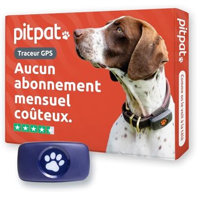 PitPat GPS-tracker voor honden, alle rassen, kan aan de halsband worden 100% waterdicht, alle halsbanden, alle rassen, zonder abonnement, onbeperkt bereik, intelligente activiteitentracking PitPat GPS-tracker voor honden, alle rassen, kan aan de halsband worden 100% waterdicht, alle halsbanden, alle rassen, zonder abonnement, onbeperkt bereik, intelligente activiteitentracking