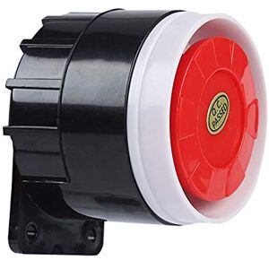 Sonew Sirene Geluid Alarmsysteem, Bedrade Geluidssignaal, DC 12V Mini Rode Waarschuwing Waarschuwing Voor Thuis Veiligheid 120 dB. Sonew Sirene Geluid Alarmsysteem, Bedrade Geluidssignaal, DC 12V Mini Rode Waarschuwing Waarschuwing Voor Thuis Veiligheid 120 dB.