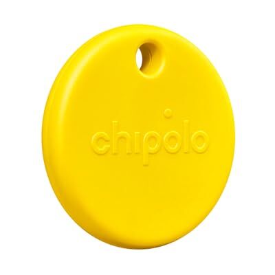 Chipolo Pop Tracker Tag kleurrijk, compatibel, krachtig Met Oproep vanaf je telefoon en Alert Buiten bereik, Werkt met Find Hub op Google of Apple Find My (Geel) Chipolo Pop Tracker Tag kleurrijk, compatibel, krachtig Met Oproep vanaf je telefoon en Alert Buiten bereik, Werkt met Find Hub op Google of Apple Find My (Geel)