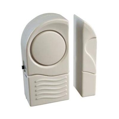 POLYPOOL Poly Pool PP1440 Magnetische alarmsensor, voor deuren en ramen met witte batterij, kunststof POLYPOOL Poly Pool PP1440 Magnetische alarmsensor, voor deuren en ramen met witte batterij, kunststof