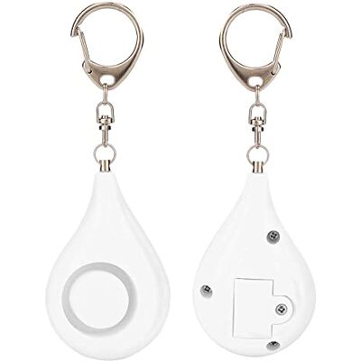 Akozon Safesound Personal Alarms, Elder Security Alarm Multifunctioneel Persoonlijk Security Alarm Oudere Vrouwen Emergency Protection Alarm met LED-licht (wit) Akozon Safesound Personal Alarms, Elder Security Alarm Multifunctioneel Persoonlijk Security Alarm Oudere Vrouwen Emergency Protection Alarm met LED-licht (wit)