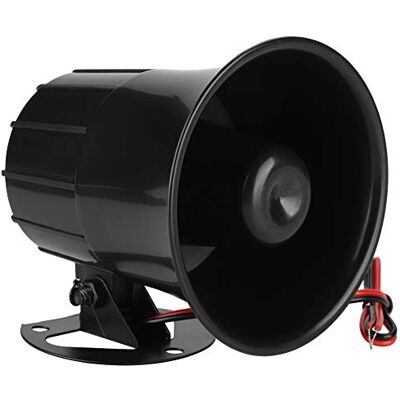 Dioche 12 V tweeter voor buiten, veiligheid, alarm, voor binnen en buiten, veiligheidsbescherming, 110 dB Dioche 12 V tweeter voor buiten, veiligheid, alarm, voor binnen en buiten, veiligheidsbescherming, 110 dB