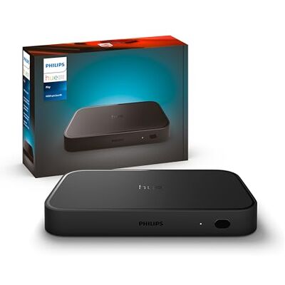 Philips Play HDMI Sync Box 8K – aangesloten behuizing voor het synchroniseren van maximaal 10 lampen met je videogames, films en muziek – vereist Bridge – compatibel met Dolby Vision Philips Play HDMI Sync Box 8K – aangesloten behuizing voor het synchroniseren van maximaal 10 lampen met je videogames, films en muziek – vereist Bridge – compatibel met Dolby Vision