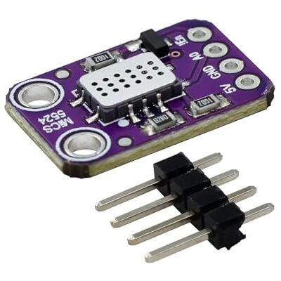 TECNOULAB 1 stuks MICS-5524 Luchtkwaliteit Gas Sensor Module Koolmonoxide Waterstof Methaan TECNOULAB 1 stuks MICS-5524 Luchtkwaliteit Gas Sensor Module Koolmonoxide Waterstof Methaan