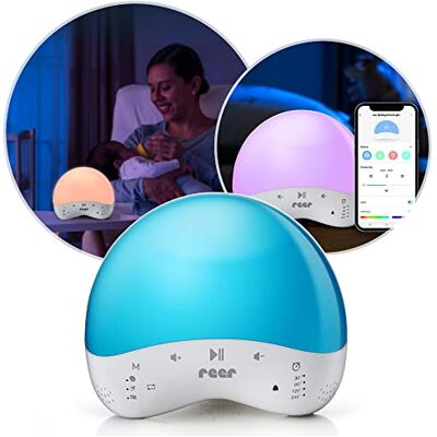 Reer MyMagicSmartLight Smart nachtlampje, 16 miljoen kleuren, muziekfunctie, bestuurbaar via Alexa, app of apparaat, voor kinderen Reer MyMagicSmartLight Smart nachtlampje, 16 miljoen kleuren, muziekfunctie, bestuurbaar via Alexa, app of apparaat, voor kinderen