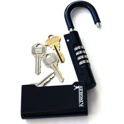 Kingsley Guard-a-Key Sleutelkluis Zwart Kingsley Guard-a-Key Sleutelkluis Zwart