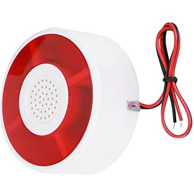 Sonew DC 12V LED Alarm Beveiligingslampje Knipperende Alarmsysteem Strobe Signaal Licht Waarschuwing Akoestische Optische Sirene Sonew DC 12V LED Alarm Beveiligingslampje Knipperende Alarmsysteem Strobe Signaal Licht Waarschuwing Akoestische Optische Sirene