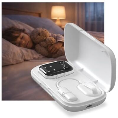 MMOBIEL Draadloos alarm voor nachtneurolitis voor kinderen en volwassenen – sensor + ouder ontvanger tot 10 m – geluidsalarmen, trillingen en licht – waarschuwingsgeschiedenis en oplaadbaar via USB MMOBIEL Draadloos alarm voor nachtneurolitis voor kinderen en volwassenen – sensor + ouder ontvanger tot 10 m – geluidsalarmen, trillingen en licht – waarschuwingsgeschiedenis en oplaadbaar via USB