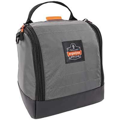 Ergodyne Arsenal 5185 Opbergtas voor ademmasker, geschikt voor halfgezichts- en volledige ademmaskers, ritssluiting en magneetsluiting, grijs, ademzak Ergodyne Arsenal 5185 Opbergtas voor ademmasker, geschikt voor halfgezichts- en volledige ademmaskers, ritssluiting en magneetsluiting, grijs, ademzak
