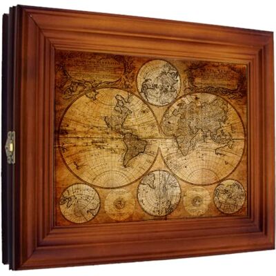 Hafeehoo Cer-Plast Wandhaak Kast Sleutelbox Wandmontage Sleutelorganizer Vintage Woondecoratie Hafeehoo Cer-Plast Wandhaak Kast Sleutelbox Wandmontage Sleutelorganizer Vintage Woondecoratie