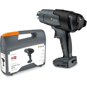 Steinel Mobiel heat MH3 draadloos heteluchtpistool zonder accu, professionele heteluchtpistool 18 V met koffer, 500 °C, 200 l/min, ledlicht (zonder batterij) Steinel Mobiel heat MH3 draadloos heteluchtpistool zonder accu, professionele heteluchtpistool 18 V met koffer, 500 °C, 200 l/min, ledlicht (zonder batterij)