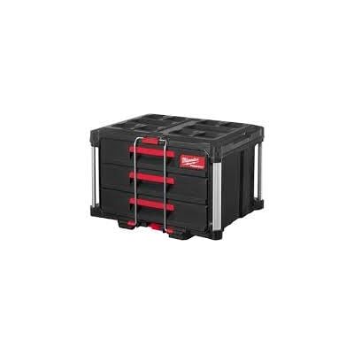 Milwaukee e PACKOUT koffer met 3 laden 4932472130, meerkleurig Milwaukee e PACKOUT koffer met 3 laden 4932472130, meerkleurig