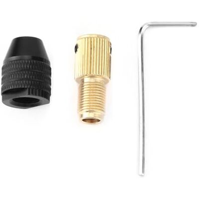 Oumefar Boorkop Mini Miniatuur Boorkop voor Mini Elektrische Boor (2 mm Boor) Oumefar Boorkop Mini Miniatuur Boorkop voor Mini Elektrische Boor (2 mm Boor)