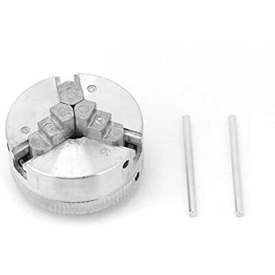 Yanmis Boorhouder, Z011 3-bits, slijtvaste metalen boorhouder, zinklegering draaibank boorhouder voor het gebruik van werktuigmachine-accessoires Yanmis Boorhouder, Z011 3-bits, slijtvaste metalen boorhouder, zinklegering draaibank boorhouder voor het gebruik van werktuigmachine-accessoires
