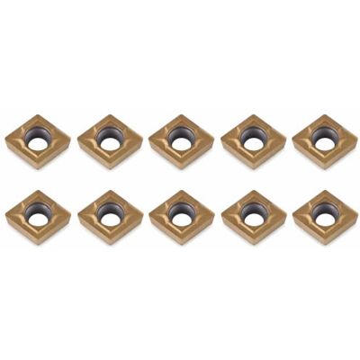 BOLORAMO Carbure Draaipads 10 Stuks CNC Metalen Draaibank Snijgereedschap Draaibank Snijden Blade Ondexeerbare Beugel Inzetvervanging met Snijgereedschap Doos BOLORAMO Carbure Draaipads 10 Stuks CNC Metalen Draaibank Snijgereedschap Draaibank Snijden Blade Ondexeerbare Beugel Inzetvervanging met Snijgereedschap Doos
