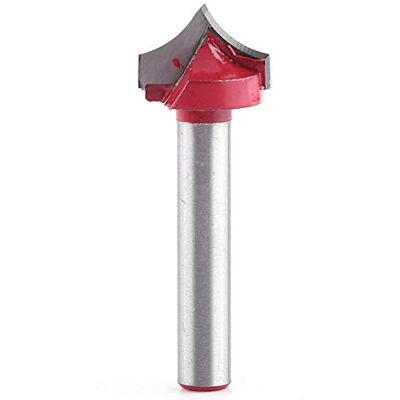 Akozon Groevenfrees V hout 6 mm schacht 3D CNC graveren V Groove Naald Tip Router (16 mm) Akozon Groevenfrees V hout 6 mm schacht 3D CNC graveren V Groove Naald Tip Router (16 mm)