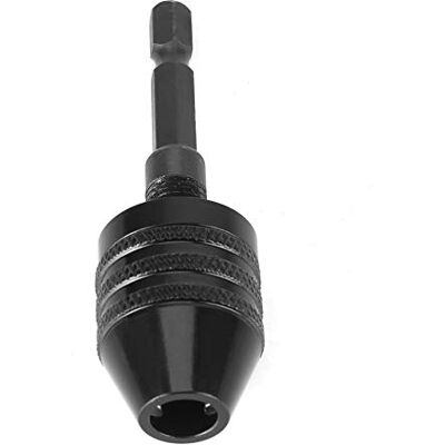 Hilitand 1/4 inch boorhouder zonder sleutel, capaciteit adapter voor boorkop zonder inbussleutel, 0,8 8 mm, voor de elektrische schroevendraaier Hilitand 1/4 inch boorhouder zonder sleutel, capaciteit adapter voor boorkop zonder inbussleutel, 0,8 8 mm, voor de elektrische schroevendraaier