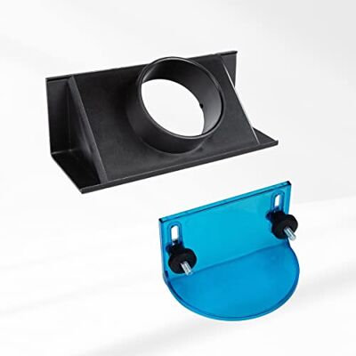 POWERTEC 71733 Freesbeschermingsset in volledige grootte met stofaansluiting voor bovenfrees stofopvang-adapter 6,3 x 16,5 cm POWERTEC 71733 Freesbeschermingsset in volledige grootte met stofaansluiting voor bovenfrees stofopvang-adapter 6,3 x 16,5 cm