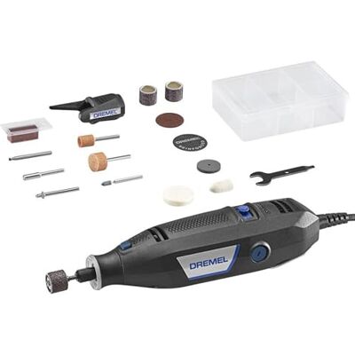 Dremel Draaigereedschapsset met variabele snelheid 3100-1/15, 1 accessoire en 15 accessoires, ideaal voor een groot aantal knutsel- en doe-het-zelfprojecten: snijden, schuren, polijsten, boren Dremel Draaigereedschapsset met variabele snelheid 3100-1/15, 1 accessoire en 15 accessoires, ideaal voor een groot aantal knutsel- en doe-het-zelfprojecten: snijden, schuren, polijsten, boren