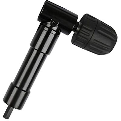 TIMESETL Rechthoekige boorhouder 90° zelfspannend, boorhouder met snelontgrendeling boorkop, schroevendraaier, hoekterugslag, boorhouder-adapter, rechte hoek voor boormachine TIMESETL Rechthoekige boorhouder 90° zelfspannend, boorhouder met snelontgrendeling boorkop, schroevendraaier, hoekterugslag, boorhouder-adapter, rechte hoek voor boormachine