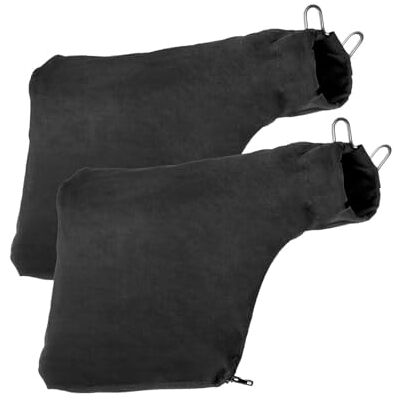 Dzxin 2 stuks stofzakken voor verstekzaag model 255 met ritssluiting en verstelbare houder voor verstekzaag model 255 (zwart) Dzxin 2 stuks stofzakken voor verstekzaag model 255 met ritssluiting en verstelbare houder voor verstekzaag model 255 (zwart)