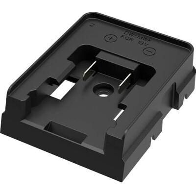 Ansmann Adapterplaat voor Milwaukee en DeWalt, accu, USB-adapter, bouwlamp, oplader, Milwaukee, DeWalt, 18 V accu, werkplaats, auto Ansmann Adapterplaat voor Milwaukee en DeWalt, accu, USB-adapter, bouwlamp, oplader, Milwaukee, DeWalt, 18 V accu, werkplaats, auto