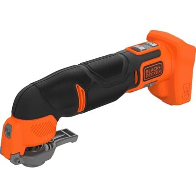 Black & Decker Multi-Herramienta Oscilante 18V, variabele velocidad 8.000-18.000 opm, 2,8° oscilerende motor. Inclusief 18 accessoires Black & Decker Multi-Herramienta Oscilante 18V, variabele velocidad 8.000-18.000 opm, 2,8° oscilerende motor. Inclusief 18 accessoires