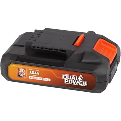 POWERPLUS Dual Power accu 3,0 Ah 20 V POWDP9023 voor 20 V draadloos knutselgereedschap led-vermogensindicator batterijplatform POWERPLUS Dual Power accu 3,0 Ah 20 V POWDP9023 voor 20 V draadloos knutselgereedschap led-vermogensindicator batterijplatform