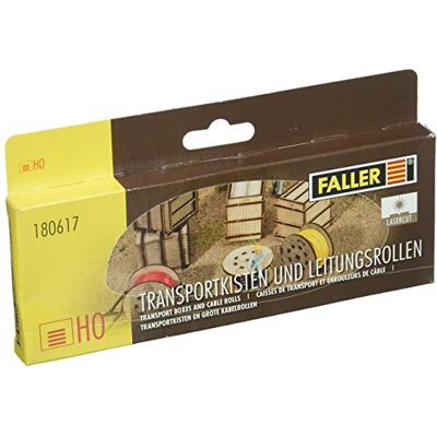 Faller F180617 Modelbouw transportdozen en kabel Faller F180617 Modelbouw transportdozen en kabel