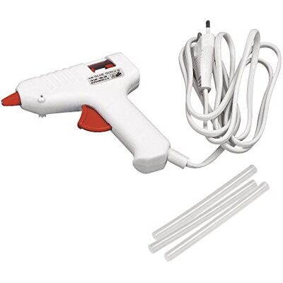 Rayher 3337600 Mini-lijmpistool, lage temperatuur, wit, 20,5 x 13,5 x 5,6 cm Rayher 3337600 Mini-lijmpistool, lage temperatuur, wit, 20,5 x 13,5 x 5,6 cm
