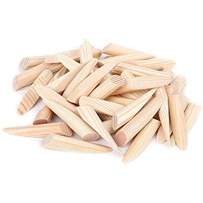 Redxiao Zakgatdoppen voor grenen, 50 stuks, accessoires voor boren, voor houtbewerking en meubels Redxiao Zakgatdoppen voor grenen, 50 stuks, accessoires voor boren, voor houtbewerking en meubels
