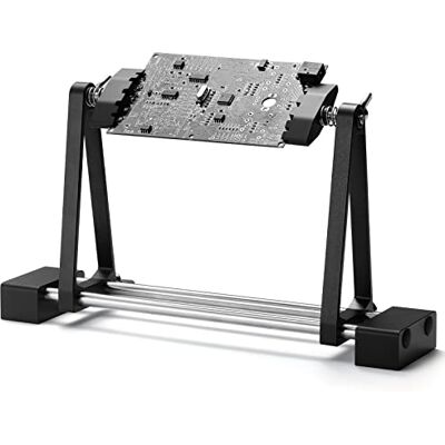 sainsmart Verstelbare magnetische printplaathouder, 360 graden draaibaar, soldeerhulp voor het aandraaien van printplaten, desolderen en solderen werkstation sainsmart Verstelbare magnetische printplaathouder, 360 graden draaibaar, soldeerhulp voor het aandraaien van printplaten, desolderen en solderen werkstation