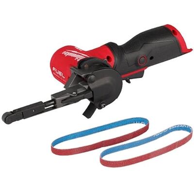 Milwaukee Akumuliatorinis Juostinis šlifuoklis M12 FBFL10-0 10x330 mm (be akum. ir kroviklio) Milwaukee Akumuliatorinis Juostinis šlifuoklis M12 FBFL10-0 10x330 mm (be akum. ir kroviklio)