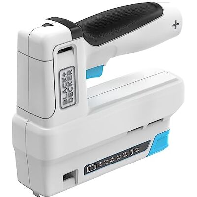 Black & Decker Grapadora/Clavadora 3,6 V 1,5 Ah, grijper G (4,11,140) 6-14 mm, clavos 18Ga 12 y 15 mm. Inclusief 800 grijpers G 12 mm, 200 clavos 18Ga 15mm y USB Tipo C-kabel Black & Decker Grapadora/Clavadora 3,6 V 1,5 Ah, grijper G (4,11,140) 6-14 mm, clavos 18Ga 12 y 15 mm. Inclusief 800 grijpers G 12 mm, 200 clavos 18Ga 15mm y USB Tipo C-kabel