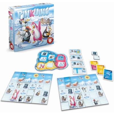 Piatnik Pinkuins: een rockiger Legespaß Piatnik Pinkuins: een rockiger Legespaß