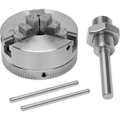 Telituny Boorhouder voor hout – mini-Toura houten boorkop, M12 x 1 boorhouder van zinklegering, 3 bits, handmatige boorkop, elektrische boormachine, elektrisch gereedschap, voor hout, metaal, machines, gereedschap Telituny Boorhouder voor hout – mini-Toura houten boorkop, M12 x 1 boorhouder van zinklegering, 3 bits, handmatige boorkop, elektrische boormachine, elektrisch gereedschap, voor hout, metaal, machines, gereedschap