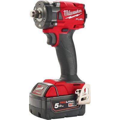 Milwaukee Milwauk M18 FIW2F12-502X Slagmoersleutel, rood 0 Milwaukee Milwauk M18 FIW2F12-502X Slagmoersleutel, rood 0
