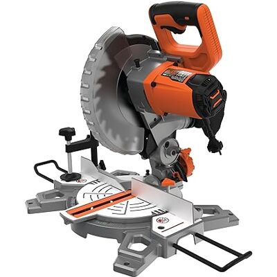 Black & Decker Radiale verstekzaag BLACK + DECKER BES702-QS Ø 216 mm 1500 W 4800 rpm Black & Decker Radiale verstekzaag BLACK + DECKER BES702-QS Ø 216 mm 1500 W 4800 rpm