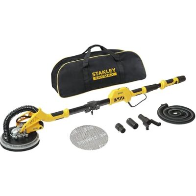 Stanley FATMAX Drywall schuurmachine met snoer voor langdurig gebruik 750W 1700 rpm led-lichtring FATMAX-reeks robuust en ergonomisch SFMEE500S-QS Stanley FATMAX Drywall schuurmachine met snoer voor langdurig gebruik 750W 1700 rpm led-lichtring FATMAX-reeks robuust en ergonomisch SFMEE500S-QS