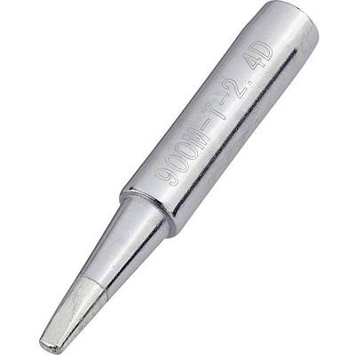 TOOLCRAFT Soldeerpunt in beitelvorm, puntgrootte: 2,4 mm, puntlengte 17 mm, inhoud: 1 stuk. TOOLCRAFT Soldeerpunt in beitelvorm, puntgrootte: 2,4 mm, puntlengte 17 mm, inhoud: 1 stuk.