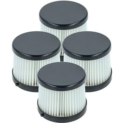vhbw 4 x filter compatibel met Dewalt DCV5011H, DCV501HB stofzuiger – HEPA-filter zwart/wit vhbw 4 x filter compatibel met Dewalt DCV5011H, DCV501HB stofzuiger – HEPA-filter zwart/wit