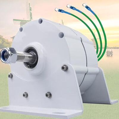 Lakenbroade 8000 W, 9000 W, 10.000, 12000 W, permanente dynamo met 3 fasen, permanente magneet, doe-het-zelf elektromotor generator AC continue dynamo motor, 220 V-12000 Lakenbroade 8000 W, 9000 W, 10.000, 12000 W, permanente dynamo met 3 fasen, permanente magneet, doe-het-zelf elektromotor generator AC continue dynamo motor, 220 V-12000
