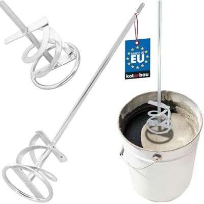 KOTARBAU ® SDS Plus Spiraalmortelmixer 100 mm voor cement, gips, verf, wentelmengmand, ronde mixer, verfmixer, gipsmixer KOTARBAU ® SDS Plus Spiraalmortelmixer 100 mm voor cement, gips, verf, wentelmengmand, ronde mixer, verfmixer, gipsmixer