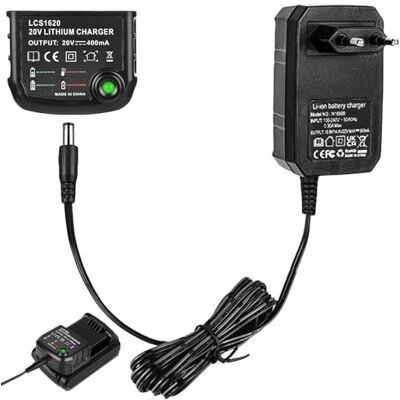 Vaileal Oplader 18 V/20 V compatibel met Black & Decker: oplader 18 V/20 V lithium-ion batterij BL2018 BL2018-XJ LBXR20-OPE LBXR20 LBX20 LBX4020 LBXR2020-OPE BL118 514LB. XR118 14 lbs 6 stuks Vaileal Oplader 18 V/20 V compatibel met Black & Decker: oplader 18 V/20 V lithium-ion batterij BL2018 BL2018-XJ LBXR20-OPE LBXR20 LBX20 LBX4020 LBXR2020-OPE BL118 514LB. XR118 14 lbs 6 stuks