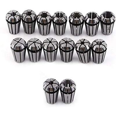 Yosoo 15Pcs Set Er11 Tang Spring Klem voor CNC Tool Slijpen Machine Graveren en Frezen Machine Draaibank Tool Yosoo 15Pcs Set Er11 Tang Spring Klem voor CNC Tool Slijpen Machine Graveren en Frezen Machine Draaibank Tool