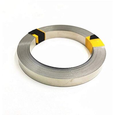 TECNOULAB 1 rol 5 meter 99,96% zuiver nikkel strip voor batterij puntlassen nikkel riem (0,2 mm x 8 mm x 5 meter) TECNOULAB 1 rol 5 meter 99,96% zuiver nikkel strip voor batterij puntlassen nikkel riem (0,2 mm x 8 mm x 5 meter)