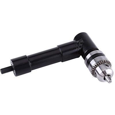 Jectse haakse boorhouderadapter, 90 graden hoek 8 mm, zeskantschacht, elektrische boorkop, hoekaansluiting met snelspanboorhouder Jectse haakse boorhouderadapter, 90 graden hoek 8 mm, zeskantschacht, elektrische boorkop, hoekaansluiting met snelspanboorhouder