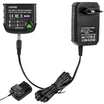 BAIFULAI Oplader 18 V/20 V voor Black & Decker: 18 V/20 V lithiumlader voor LBXR20 LBX20 LBX4020 BL2018 BL2018-XJ BL1518 LBXR20-OPE LBXR2020-OPE BL1514 LBXR2020-OPE BL1514 LBXR2020-OPE XR16 LB2X4 020 BAIFULAI Oplader 18 V/20 V voor Black & Decker: 18 V/20 V lithiumlader voor LBXR20 LBX20 LBX4020 BL2018 BL2018-XJ BL1518 LBXR20-OPE LBXR2020-OPE BL1514 LBXR2020-OPE BL1514 LBXR2020-OPE XR16 LB2X4 020